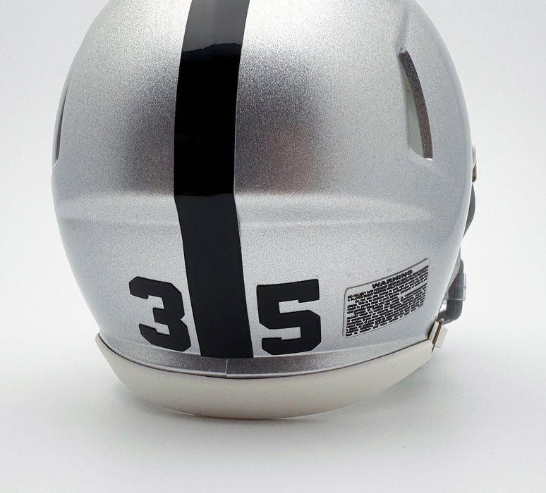 Raiders Mini Numbers Helmet Picture