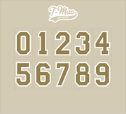 Saints Mini Numbers