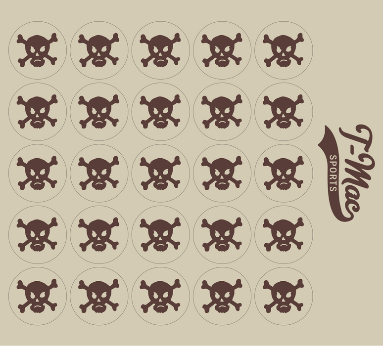 Skull Mini Award Decals