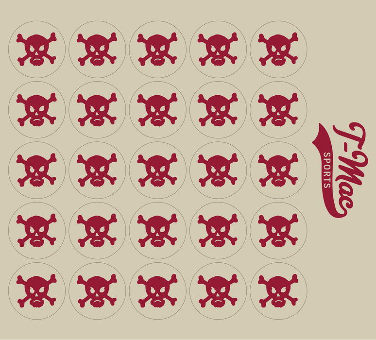 Skull Mini Award Decals