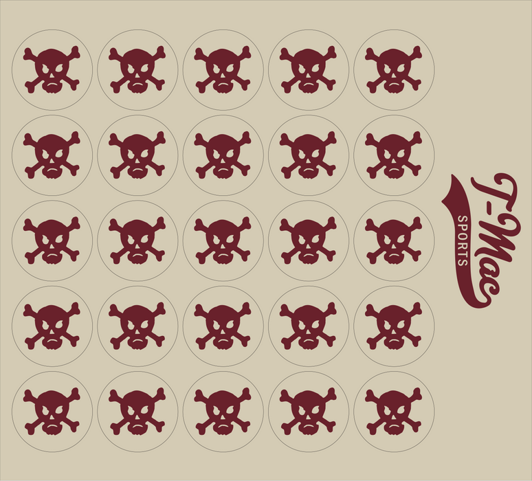 Skull Mini Award Decals