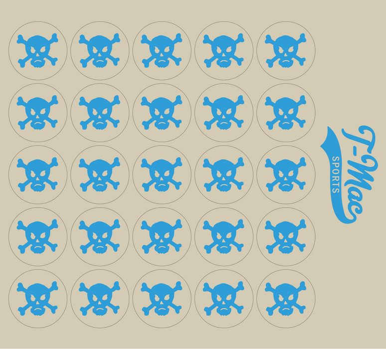 Skull Mini Award Decals