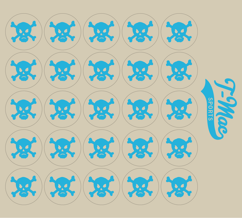 Skull Mini Award Decals