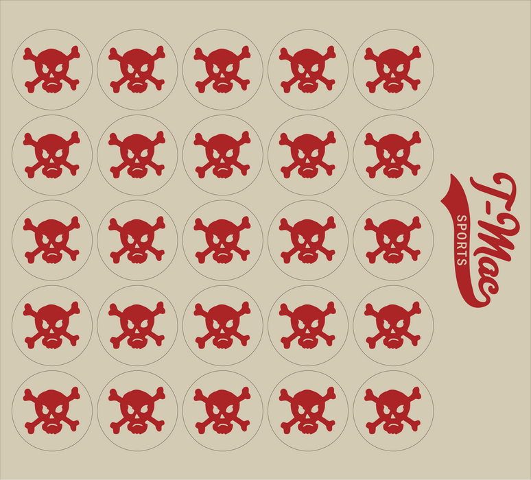 Skull Mini Award Decals