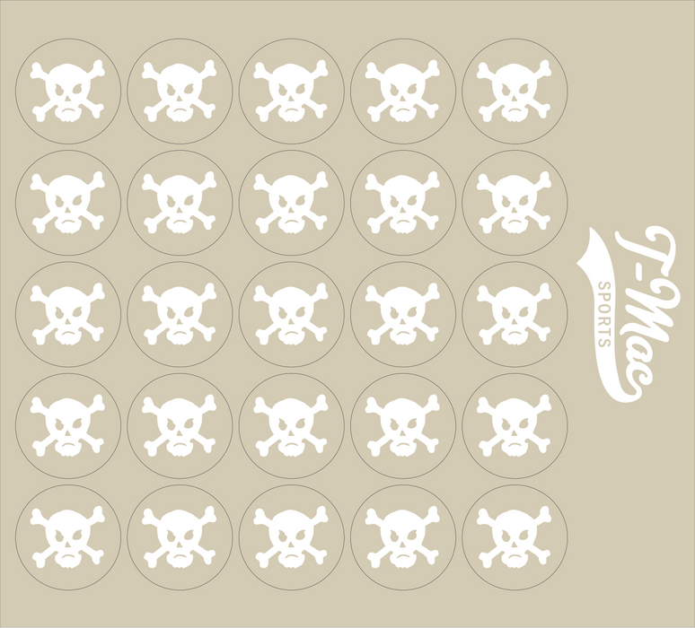 Skull Mini Award Decals