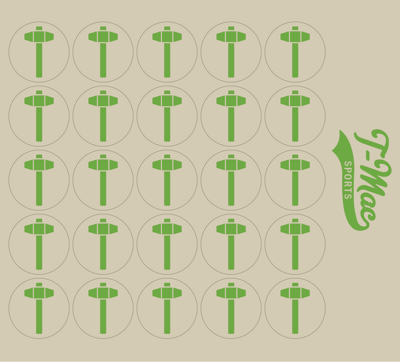 Sledgehammer Mini Award Decals