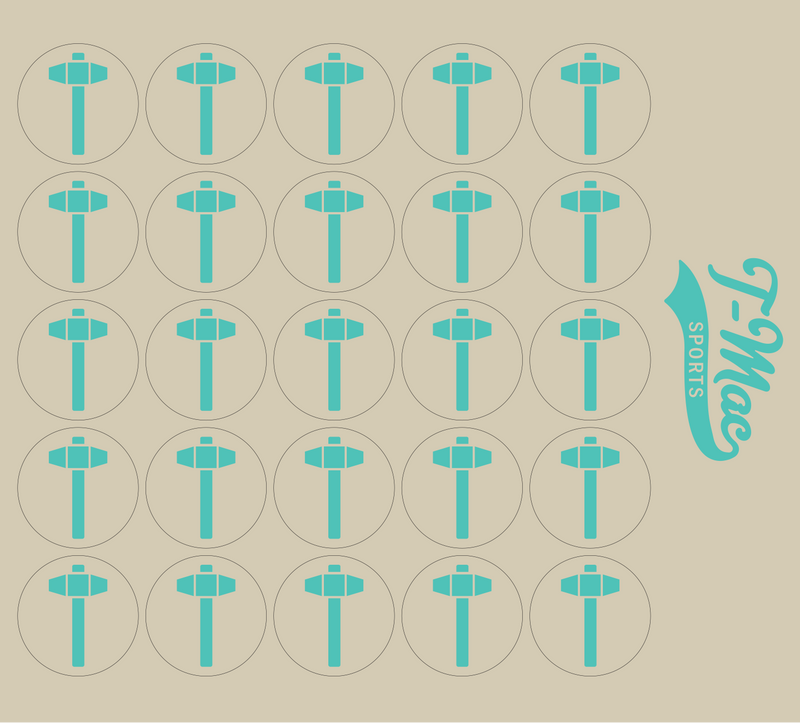 Sledgehammer Mini Award Decals