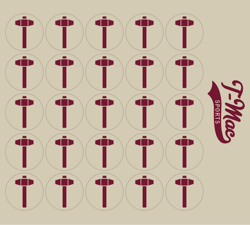 Sledgehammer Mini Award Decals