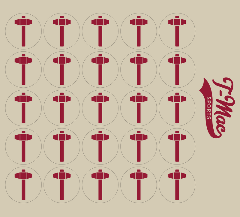Sledgehammer Mini Award Decals