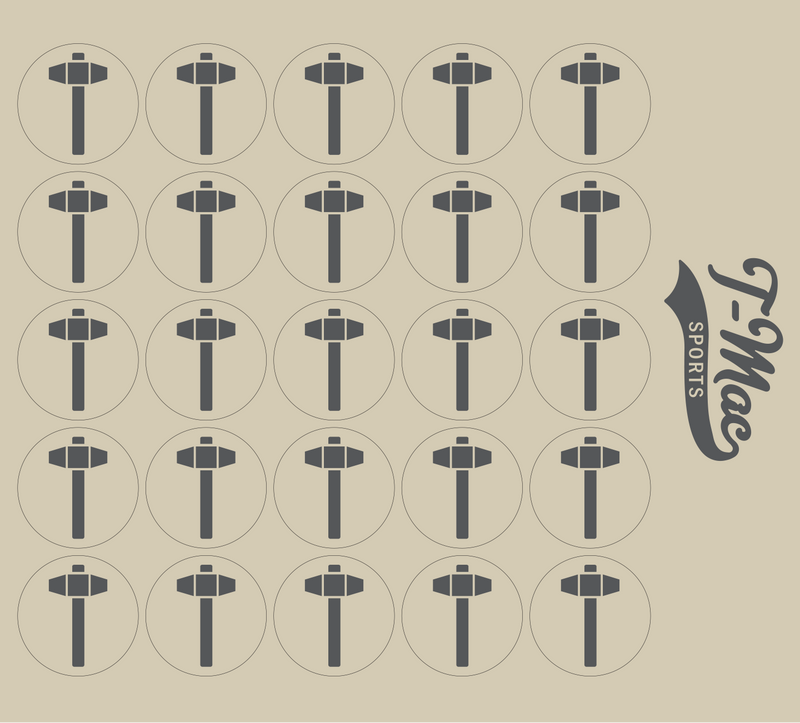 Sledgehammer Mini Award Decals