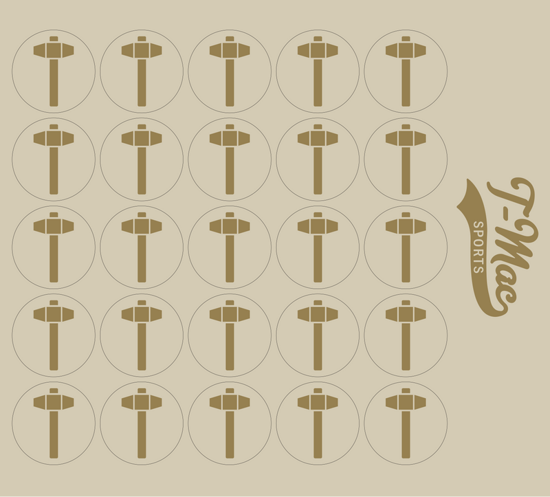 Sledgehammer Mini Award Decals