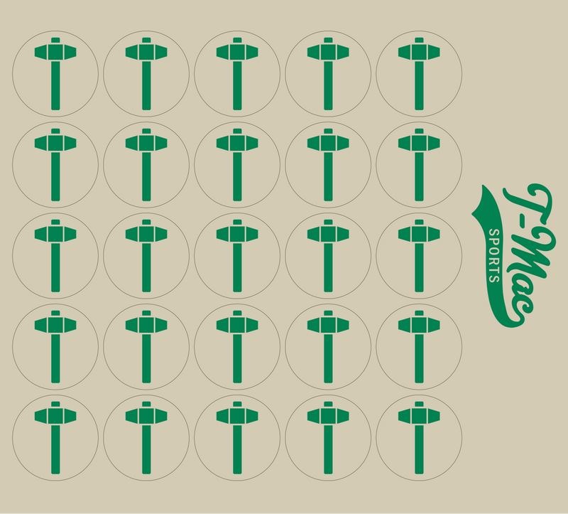 Sledgehammer Mini Award Decals