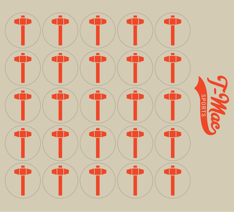 Sledgehammer Mini Award Decals
