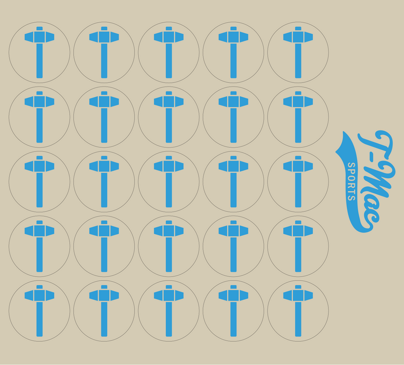 Sledgehammer Mini Award Decals