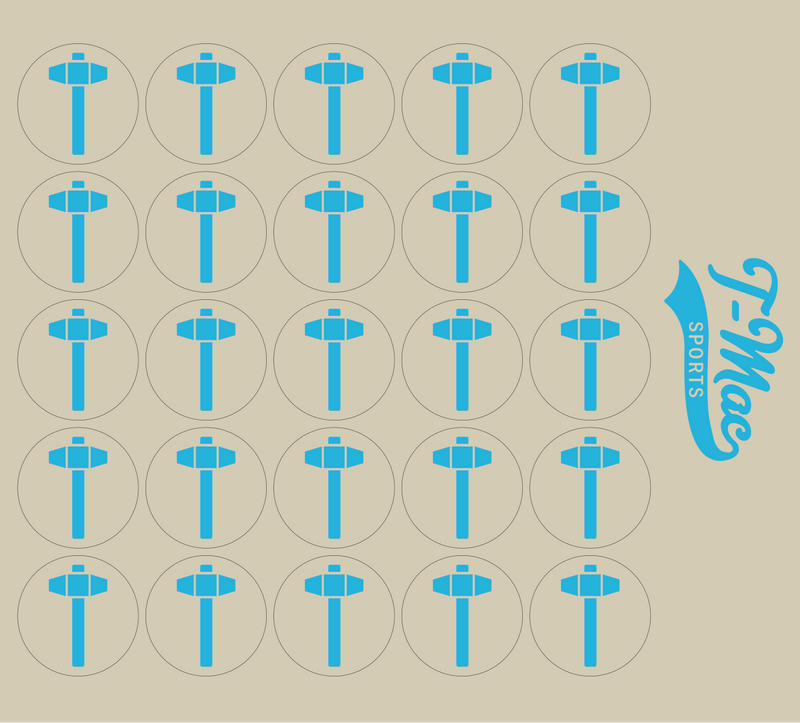 Sledgehammer Mini Award Decals