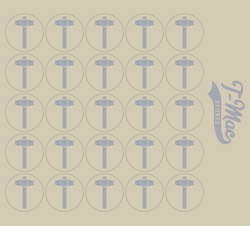 Sledgehammer Mini Award Decals
