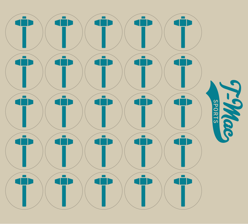 Sledgehammer Mini Award Decals