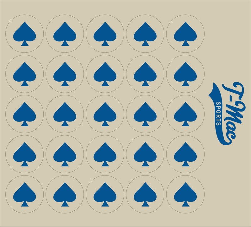 Spade Mini Award Decals