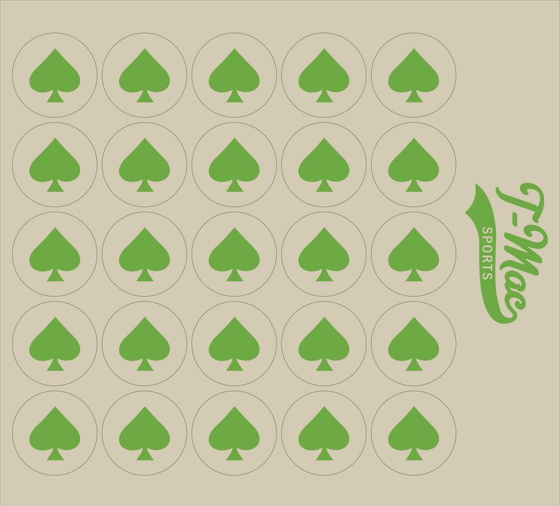 Spade Mini Award Decals