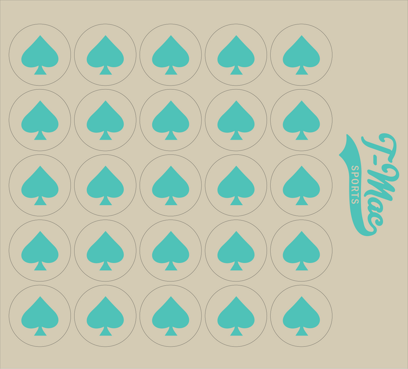 Spade Mini Award Decals