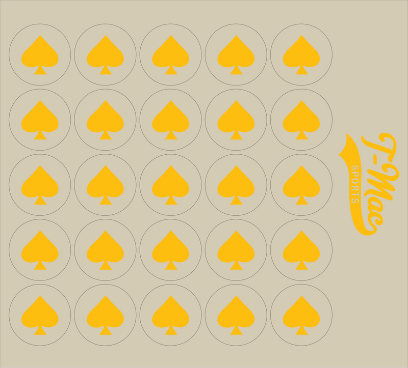 Spade Mini Award Decals