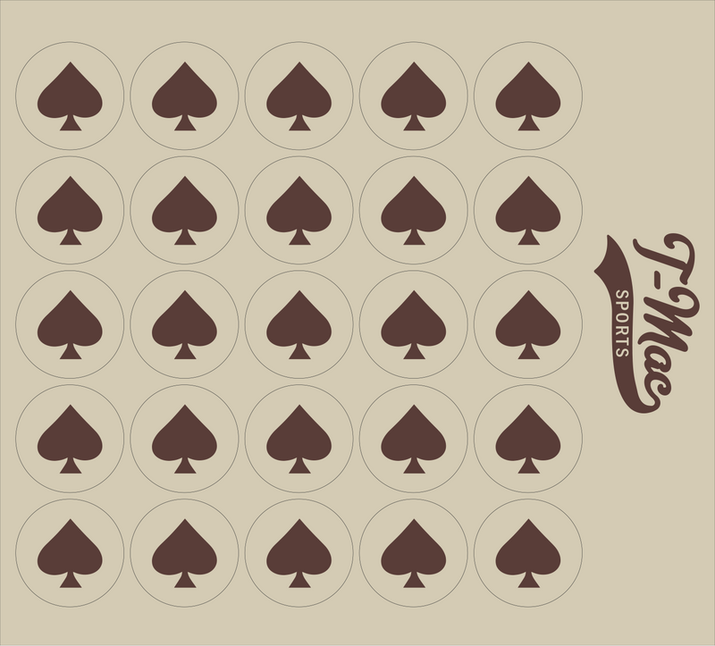 Spade Mini Award Decals