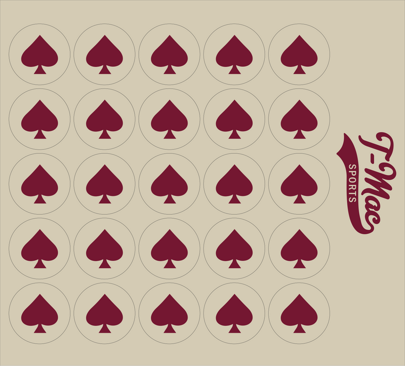 Spade Mini Award Decals