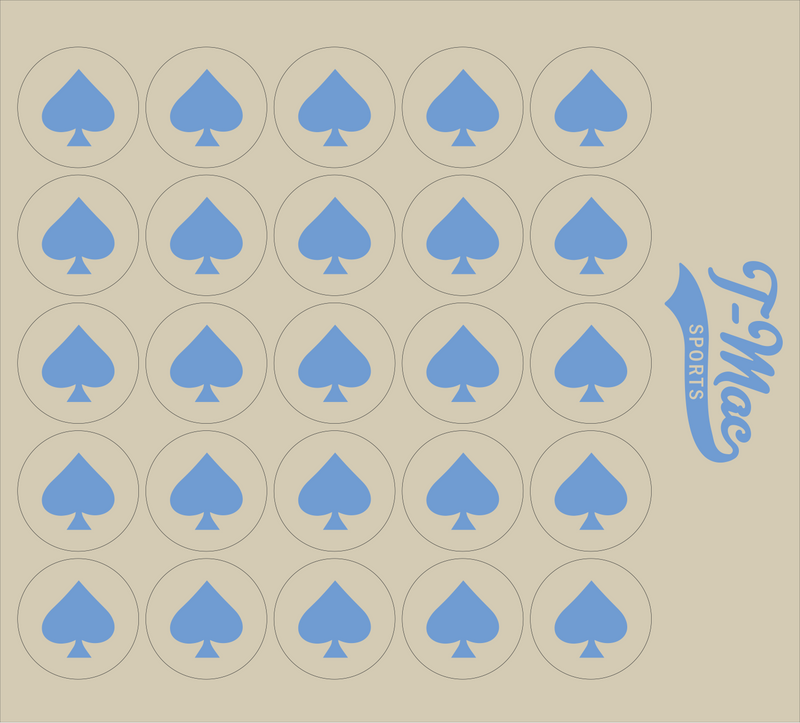 Spade Mini Award Decals