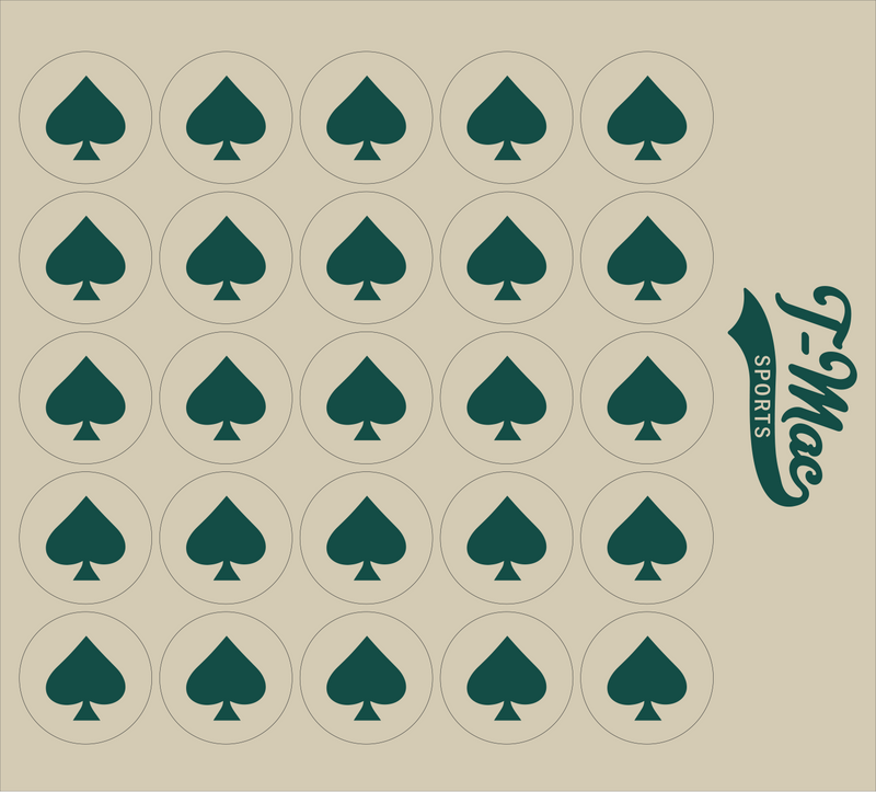Spade Mini Award Decals