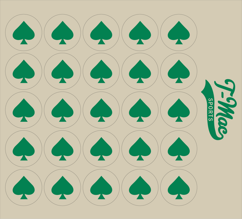 Spade Mini Award Decals