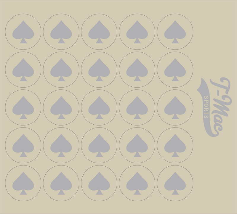 Spade Mini Award Decals