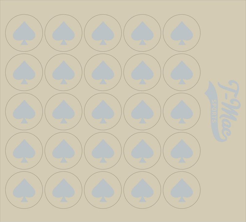 Spade Mini Award Decals