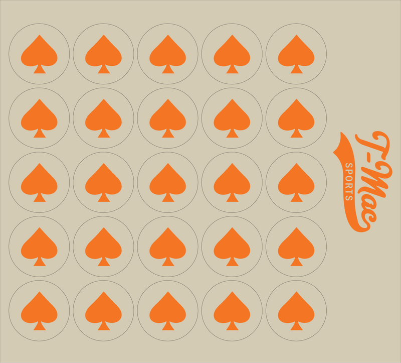 Spade Mini Award Decals