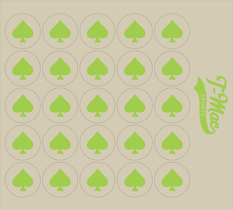 Spade Mini Award Decals