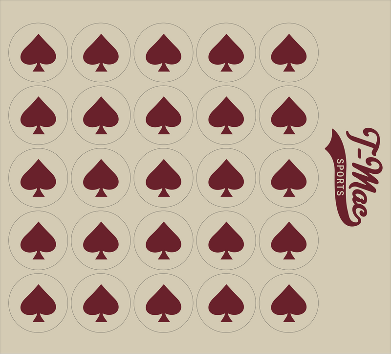 Spade Mini Award Decals