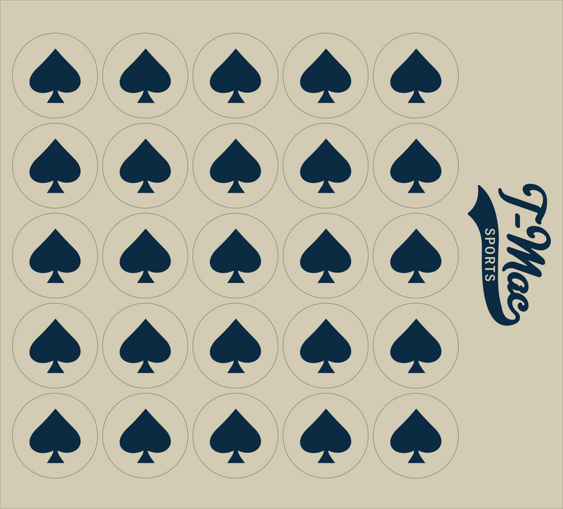 Spade Mini Award Decals