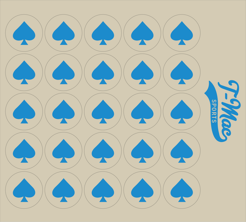 Spade Mini Award Decals