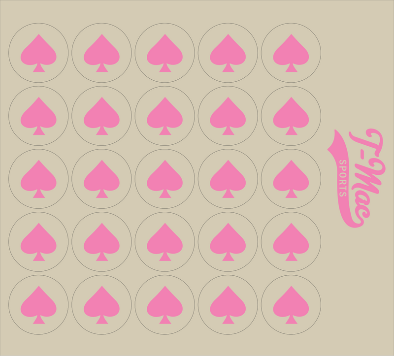 Spade Mini Award Decals