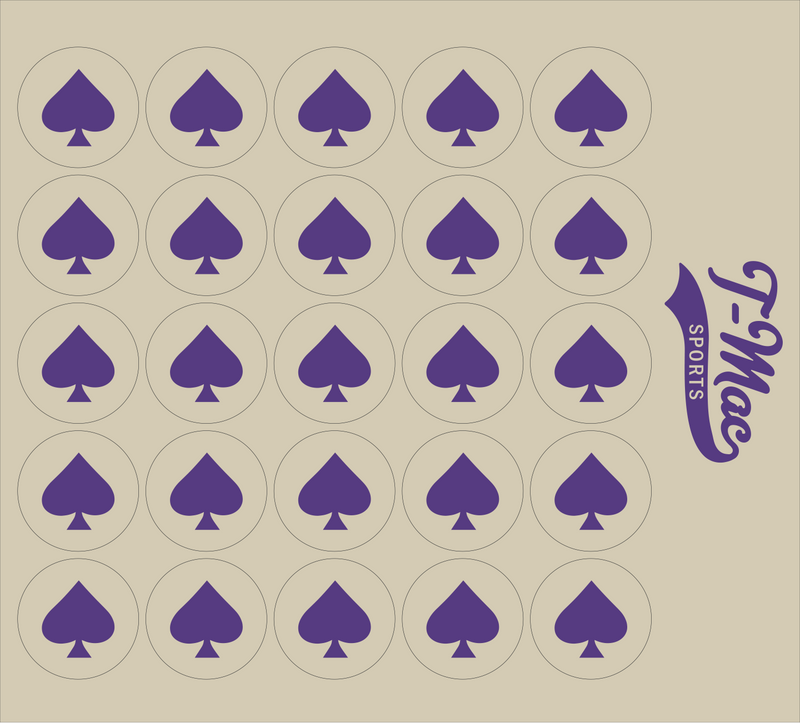 Spade Mini Award Decals