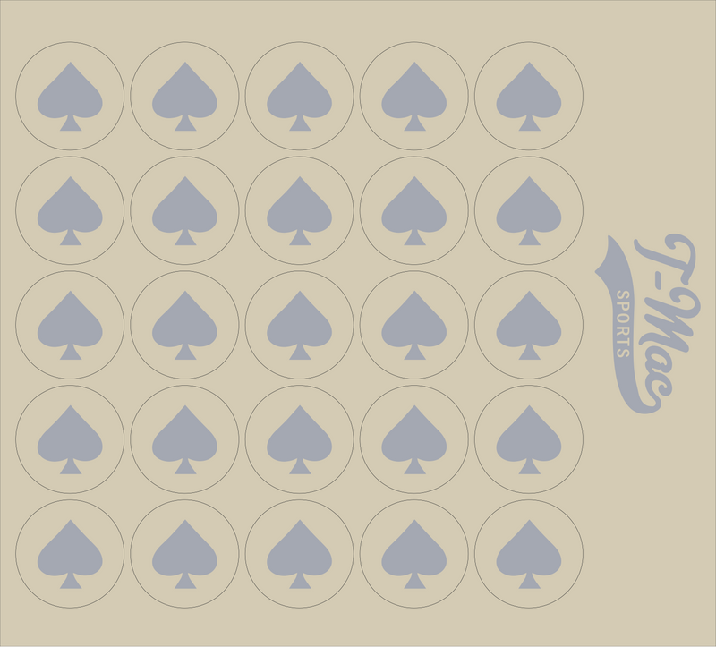 Spade Mini Award Decals