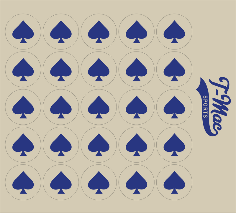 Spade Mini Award Decals