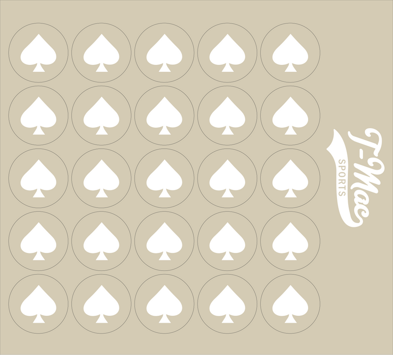 Spade Mini Award Decals