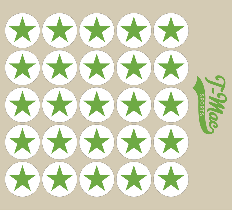 Star Mini Award Decals (2)