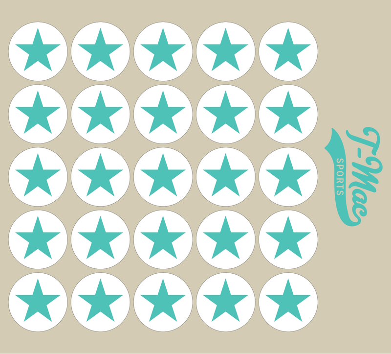 Star Mini Award Decals (2)