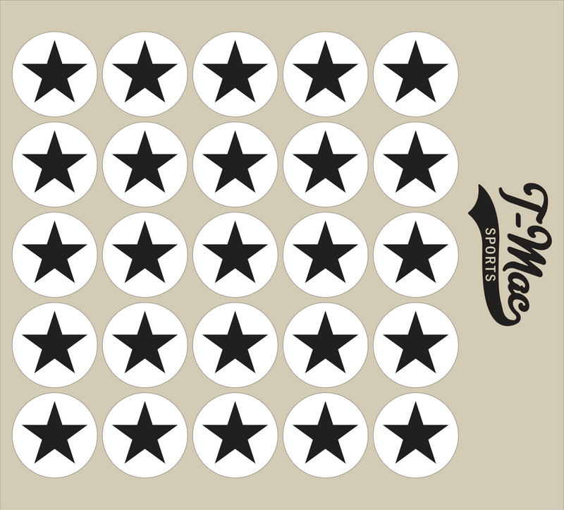 Star Mini Award Decals (2)