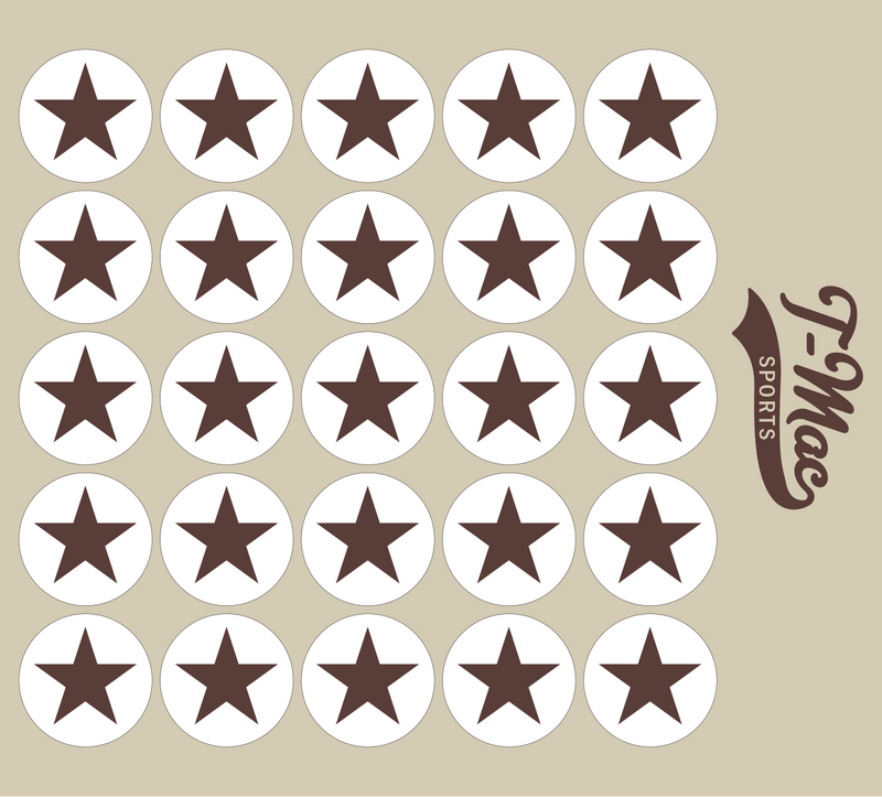 Star Mini Award Decals (2)