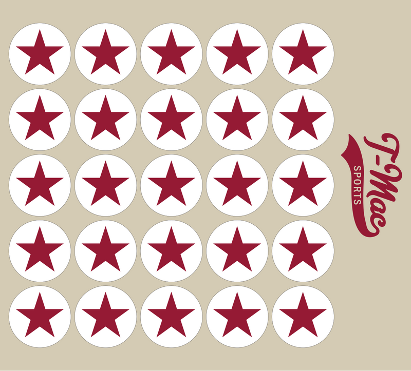 Star Mini Award Decals (2)