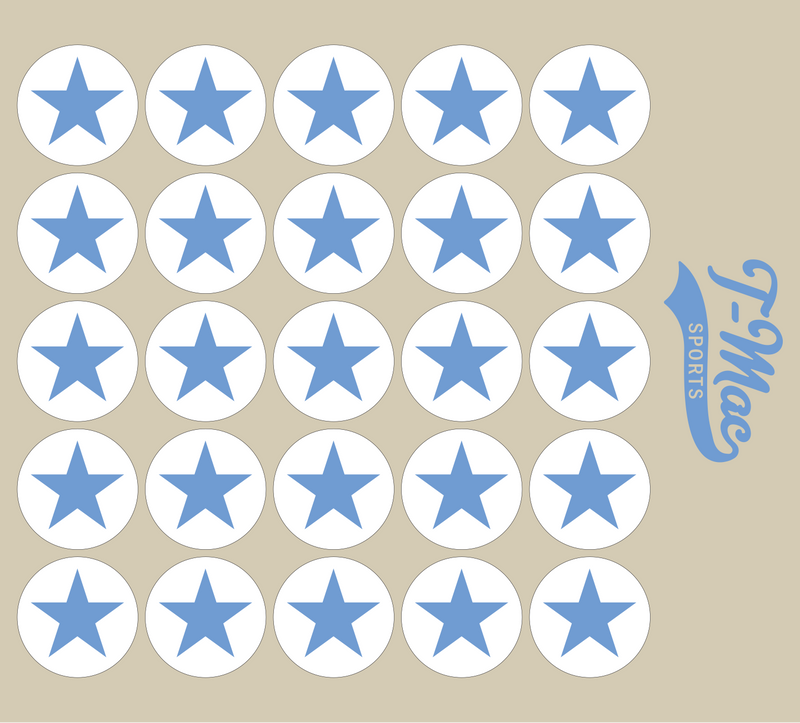 Star Mini Award Decals (2)