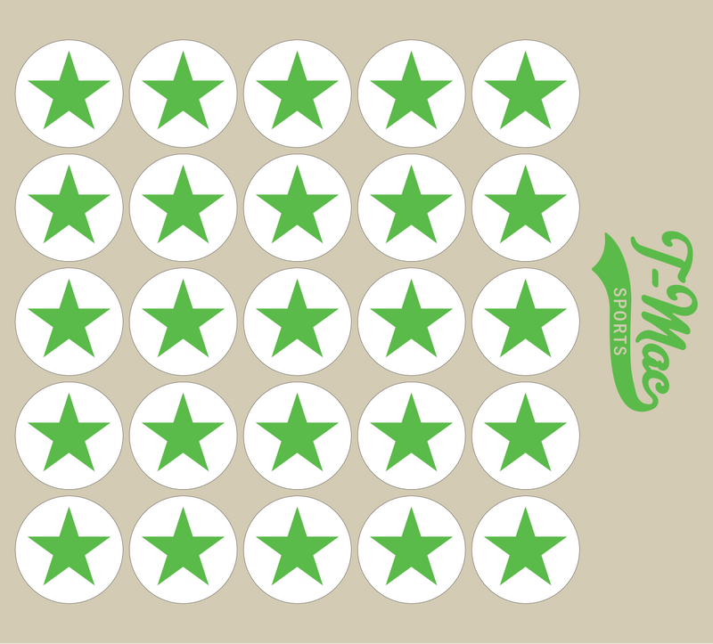 Star Mini Award Decals (2)