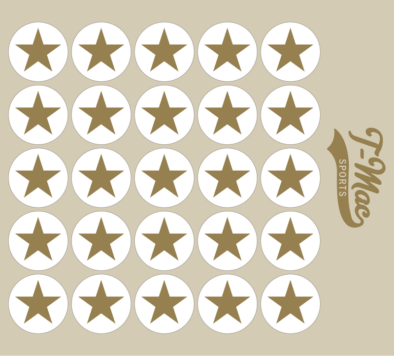 Star Mini Award Decals (2)